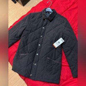 RAINFOREST Men's Brown Quilted Jacket